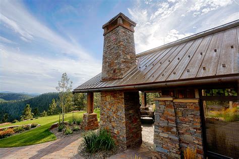 mountain house metal roof|rustic metal house ideas.